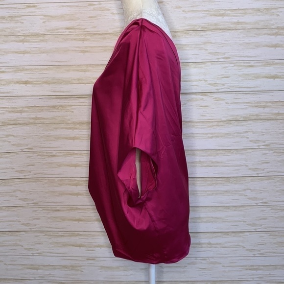 DO+BE Satin One Shoulder Top - Picture 4 of 7